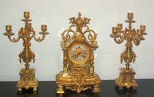 Kaminuhr,Standuhr, Bronzeuhr,Tischuhr,Pendule,Clock,Horloge, Barrard & Vignon