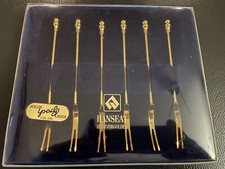 HANSEAT * 6 Cocktail-Gabeln