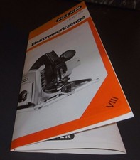 prospekt falt blatt holz her