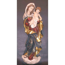 Schöne Wand- Madonna Holz