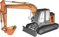 Hasegawa 66001 - 1/35 Hitachi