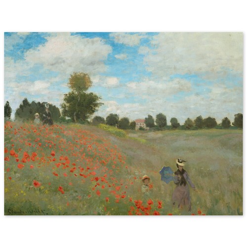 Claude monet mohnfeld bei - mohnfeld,
