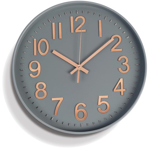 Wanduhr 30cm modern - , leise