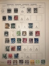 Briefmarken Sammlung Dänemark