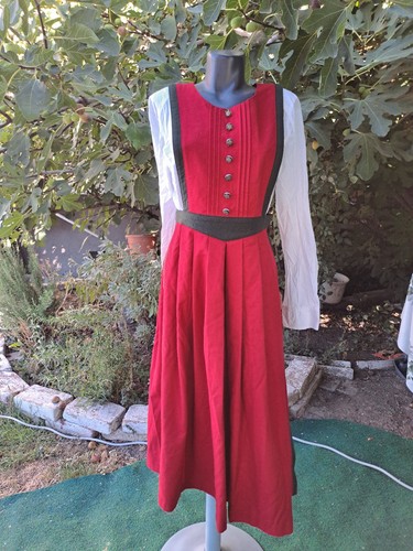 Schurwolle maxikleid trachten - schurwolle, maxikleid/trachten