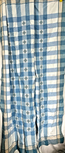 Tischdecke blau kariert - tischdecke-blau, ca