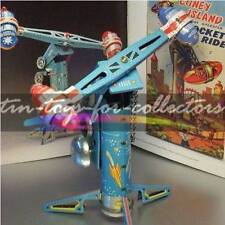 REMAKE CONEY ISLAND ROCKET RIDE VON ALPS MIT UHRWERKAUFZUG BLECH LITHO (F2)