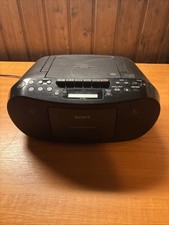 Sony CFD-S50 CD/Kassette-Radiorekorder, Schwarz