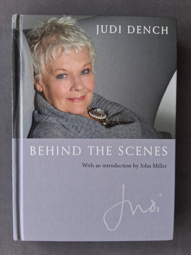 Signed first edition judi - signed,