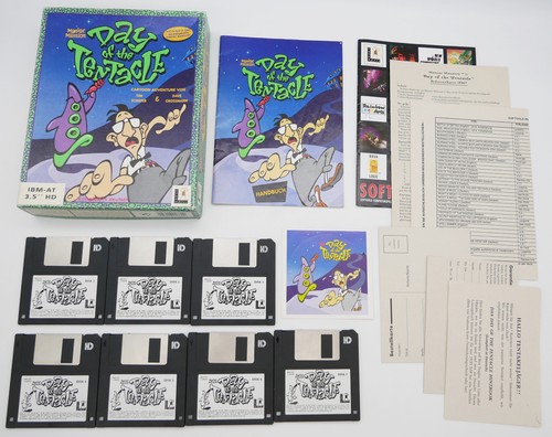Day the tentacle 3 5 - tentacle, |
