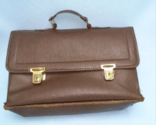 Alte Leder Aktentasche