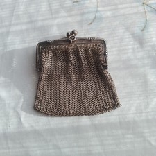 Antike Alpacca Geldbörse