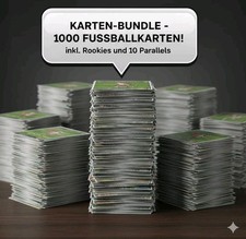 1000 Fußballkarten