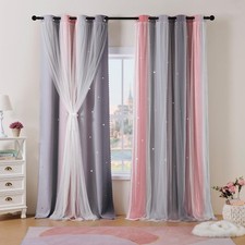 2er-Set Gardinen Kinderzimmer