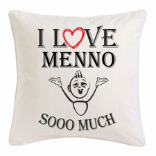 I Love Menno KISSENBEZUG