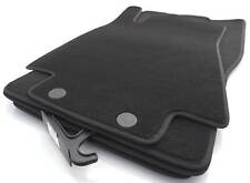 Fußmatten Mercedes W169 A-Klasse Velours Matten Schwarz Automatten Antirutsch 4x