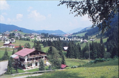 Repro ansicht foto riezlern - ,