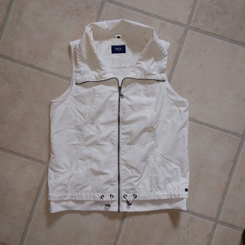 Cecil weste weiss l - weste,