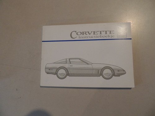 Instructieboekje chevrolet - instructieboekje,