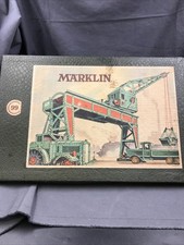 Märklin Metallbaukasten Nr99 50er Jahre, Original mit Bauanleitung