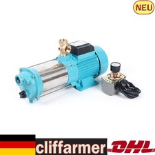 1300W Profi Kreiselpumpe 9,8bar 4000L/h Gartenpumpe Hauswasserwerk Druckschalter