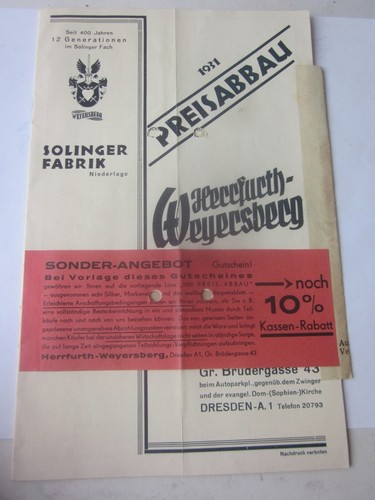 44018 prospekt besteck - 44018,