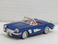 Chevrolet Corvette Cabrio 1960 in blaumetallic ohne Box Vitesse 1:43
