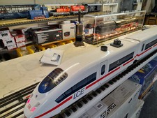 Spur G   LGB -  DIESEL - ICE  SOUND  LED-Licht rot/weiss  + gep.VERDAMPFER  ++