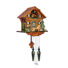 Kuckucksuhr Chalet - Schwarzwald Kuckucksuhr - Tradition