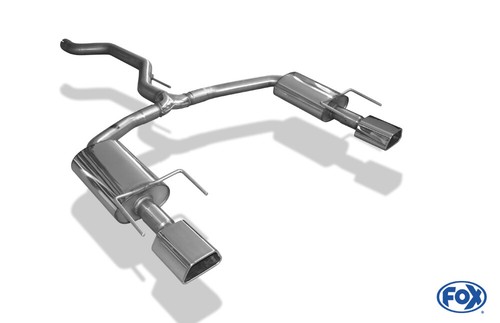 Fox duplex auspuff - fox,