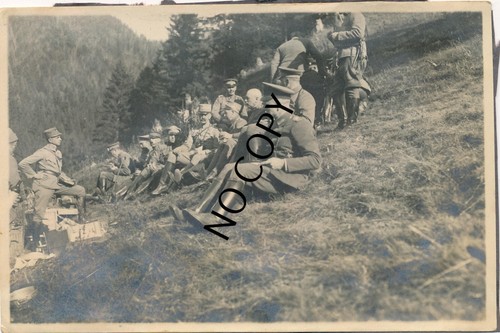 Foto wk1 alpen - foto, südfront