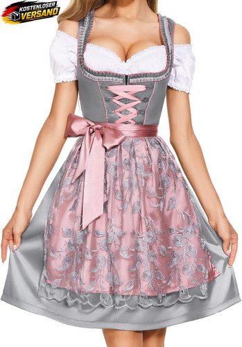 Damen dirndl midi - damen,