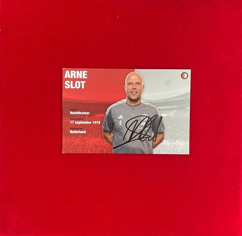 Arne slot official hand signed - official, hand-signed
