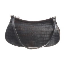 Escada Schultertasche Blau Gut