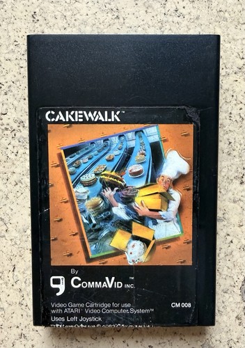 Atari 2600 spiel cakewalk - atari, —