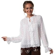 Trachtenbluse blumen dirndl - trachtenbluse,