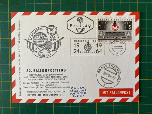 Ballonpostflug 1964 6959 - 32.,
