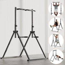 Klimmzugstange Freistehend Power Tower Verstellbar Klimmzug Dip Station Pull Up