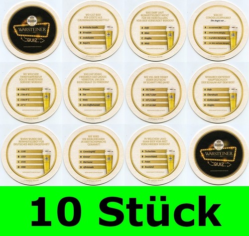 Bierdeckel serie - serie, (10