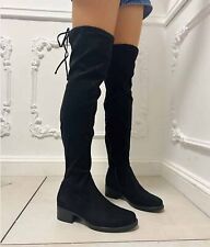 Damen Stiefel Overknees