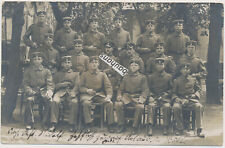Foto/AK Gruppenfoto Feldgraue , Feldpost  1.WK (8010x)