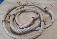 Handlaufseil ca. 4,40 m mit Messinghalterung