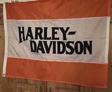 Harley Davidson Original Flagge Gross Breite ca.82cm und Länge ca.107cm!