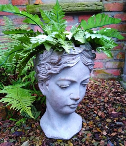 Grosse garten büste - garten, statue