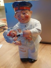 Porzellanfigur Mann in Uniform