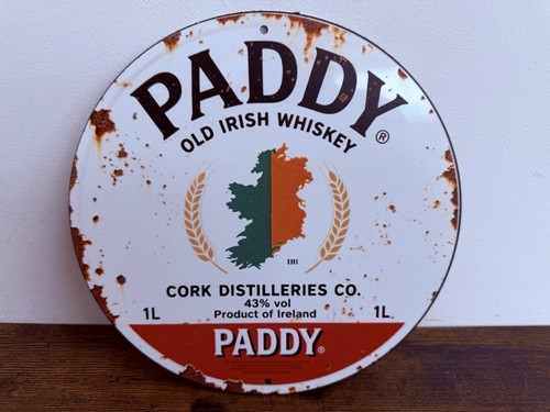 Paddy old irish whiskey metall - paddy,