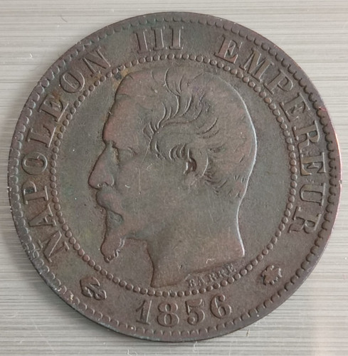Frankreich centimes 1856 bb - centimes,