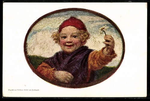 Künstler ludwig von - künstler-ak,