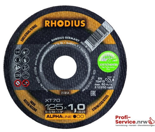 Rhodius xt70 125mm 1x - x,