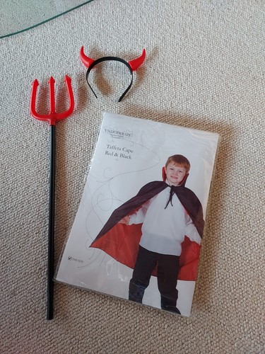 Teufel kostüm für fasching - teufel,
